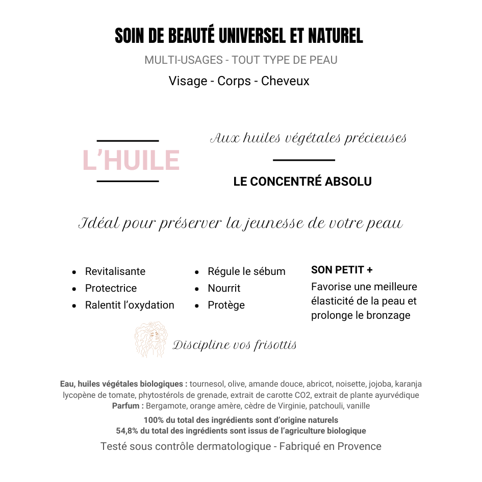 l'HUILE MULTI-USAGES